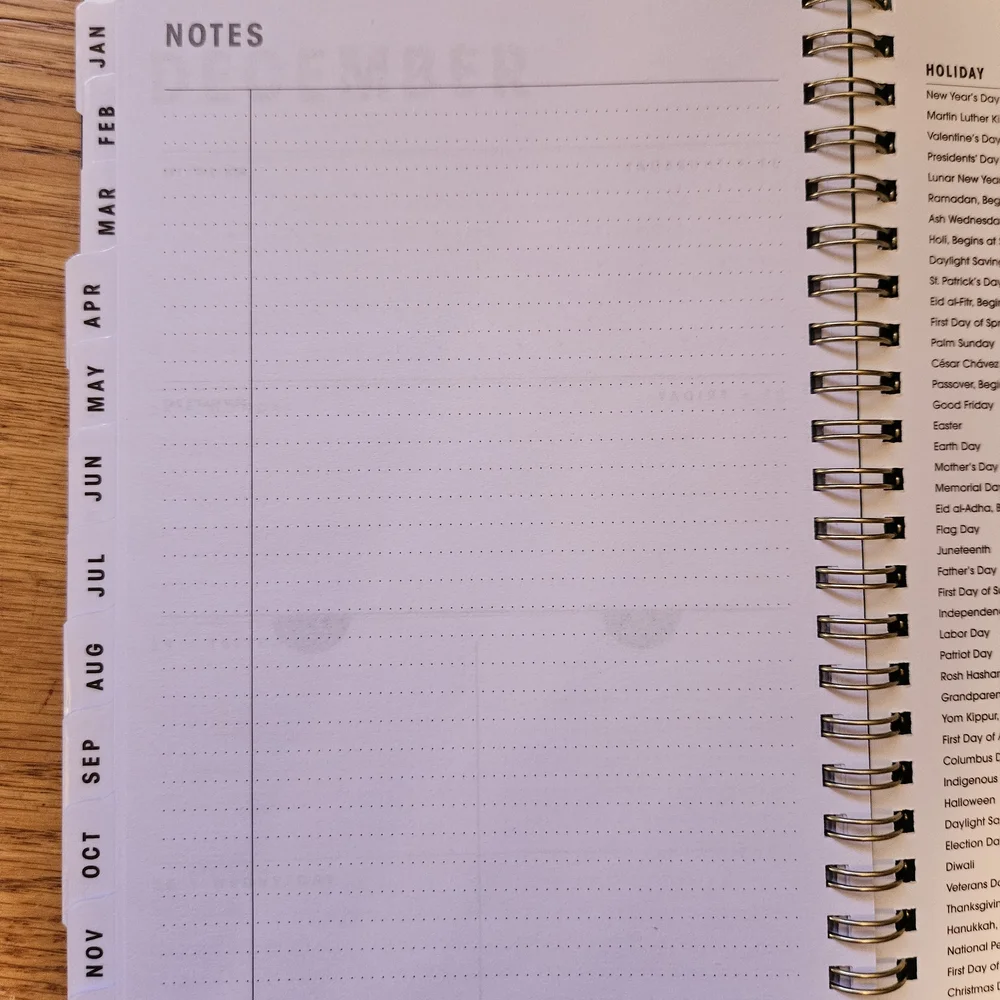 Alison Janssen 2026 Floral Weekly Monthly Planning Calendar