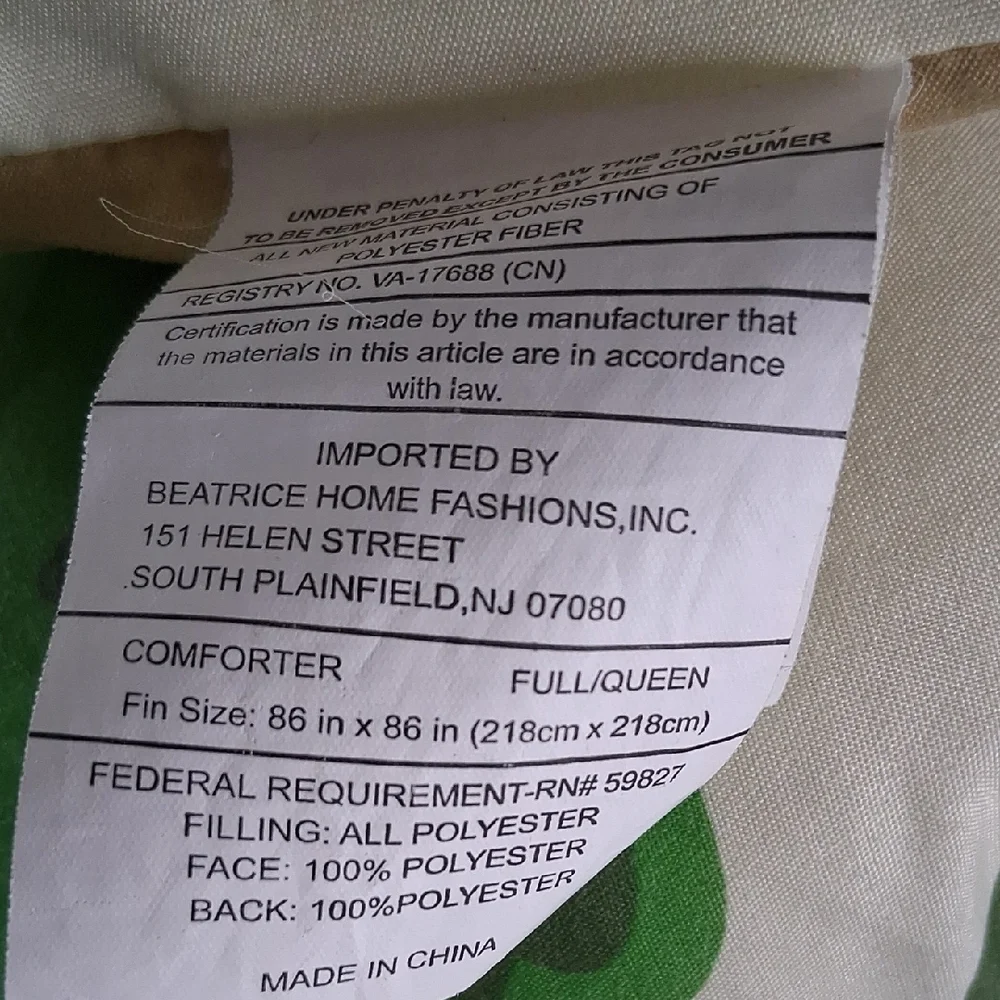 beatrice home fashions reversible full