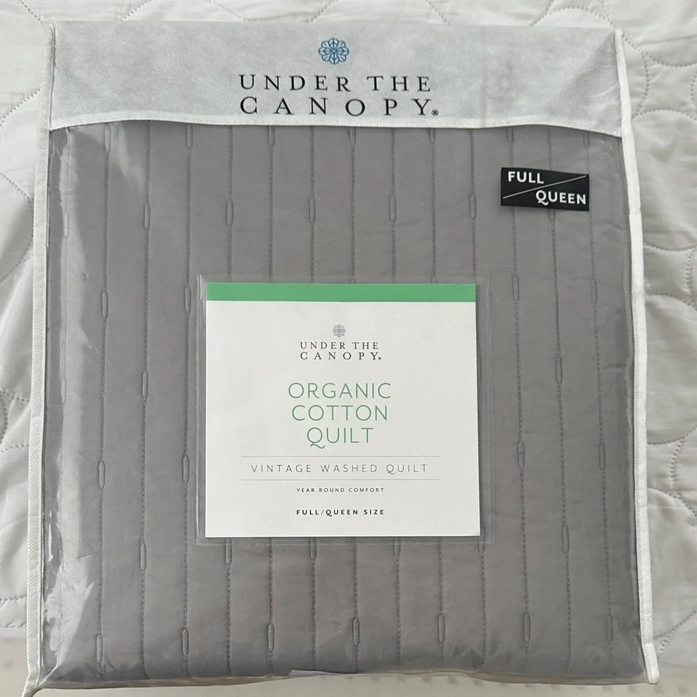 Under the Canopy organic cotton quilt