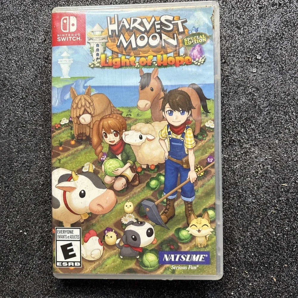Harvest Moon Light of Hope for Nintendo Switch (2018, NSW) Special Edition CIB