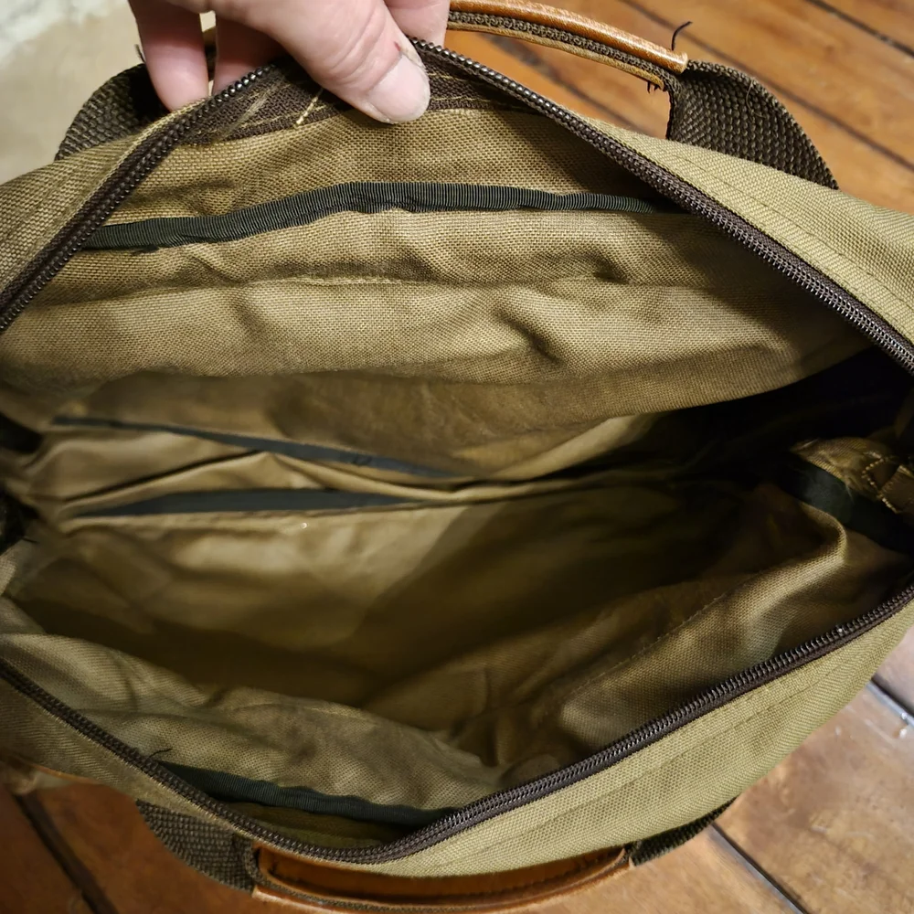 L.L. Bean top zip adjustable