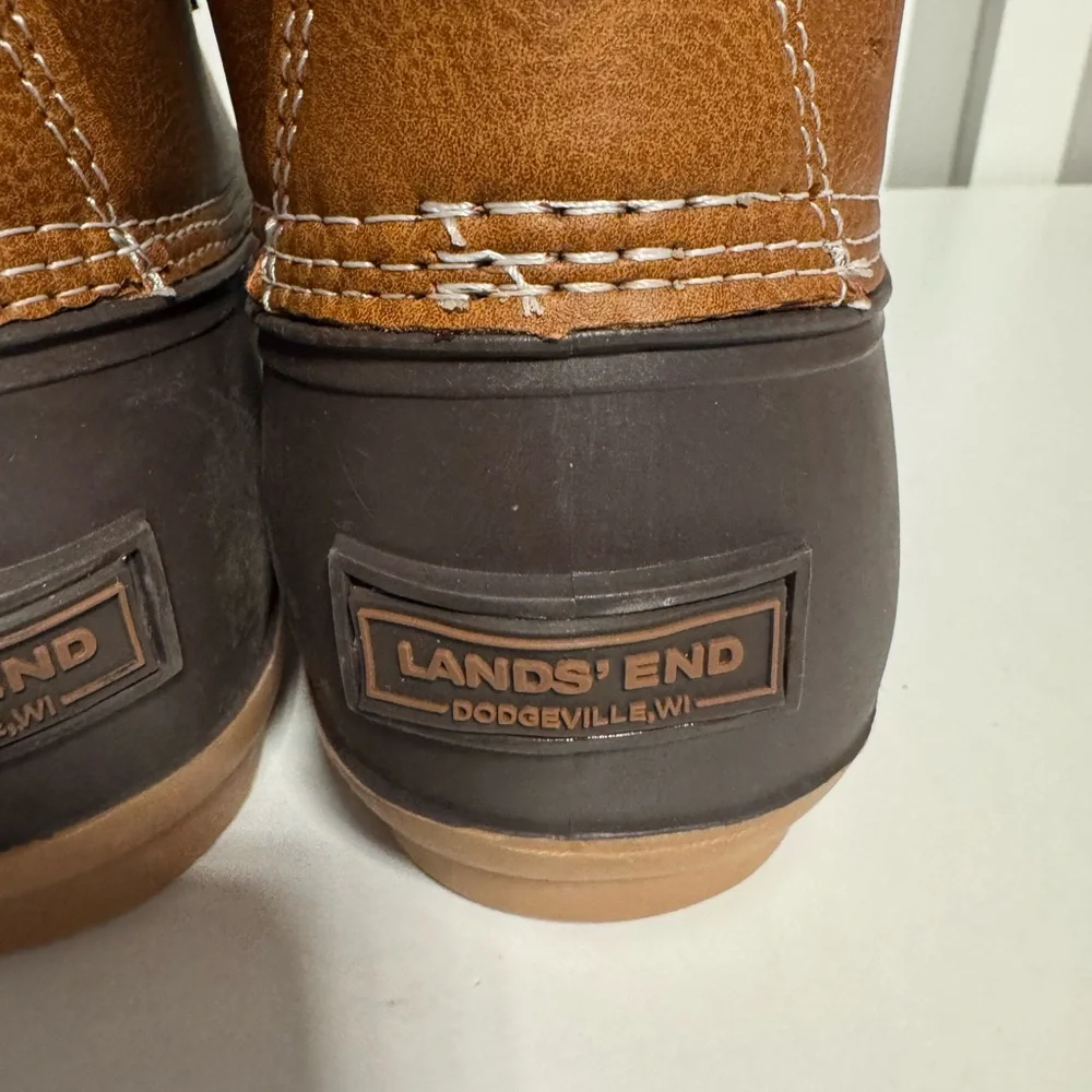 Lands End waterproof duck