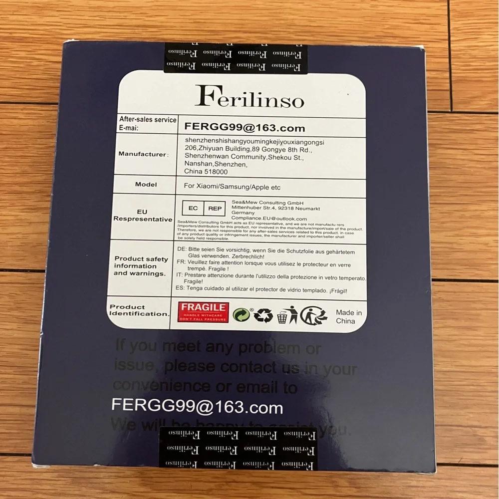 Ferilinso 3 Pack Inside Screen Protector for Samsung Galaxy Z Fold 7. SEALED BOX