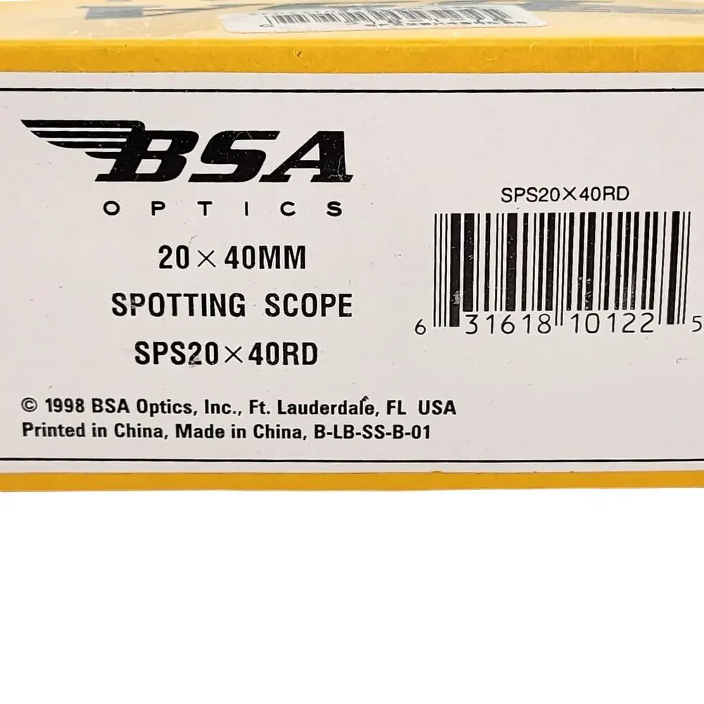 Smith Optics bsa optics