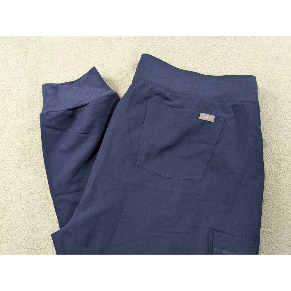 FIGS Technical Collection Navy Blue Scrub Jogger Pants XXL Tall W18SW2005T Mens