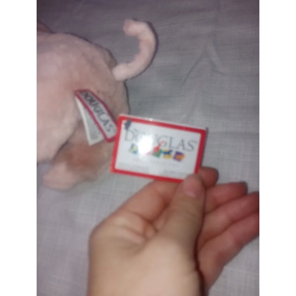 Douglas Mini‎ Pinkie Plush Soft Pig Stuffed Animal #4493 6 Inch