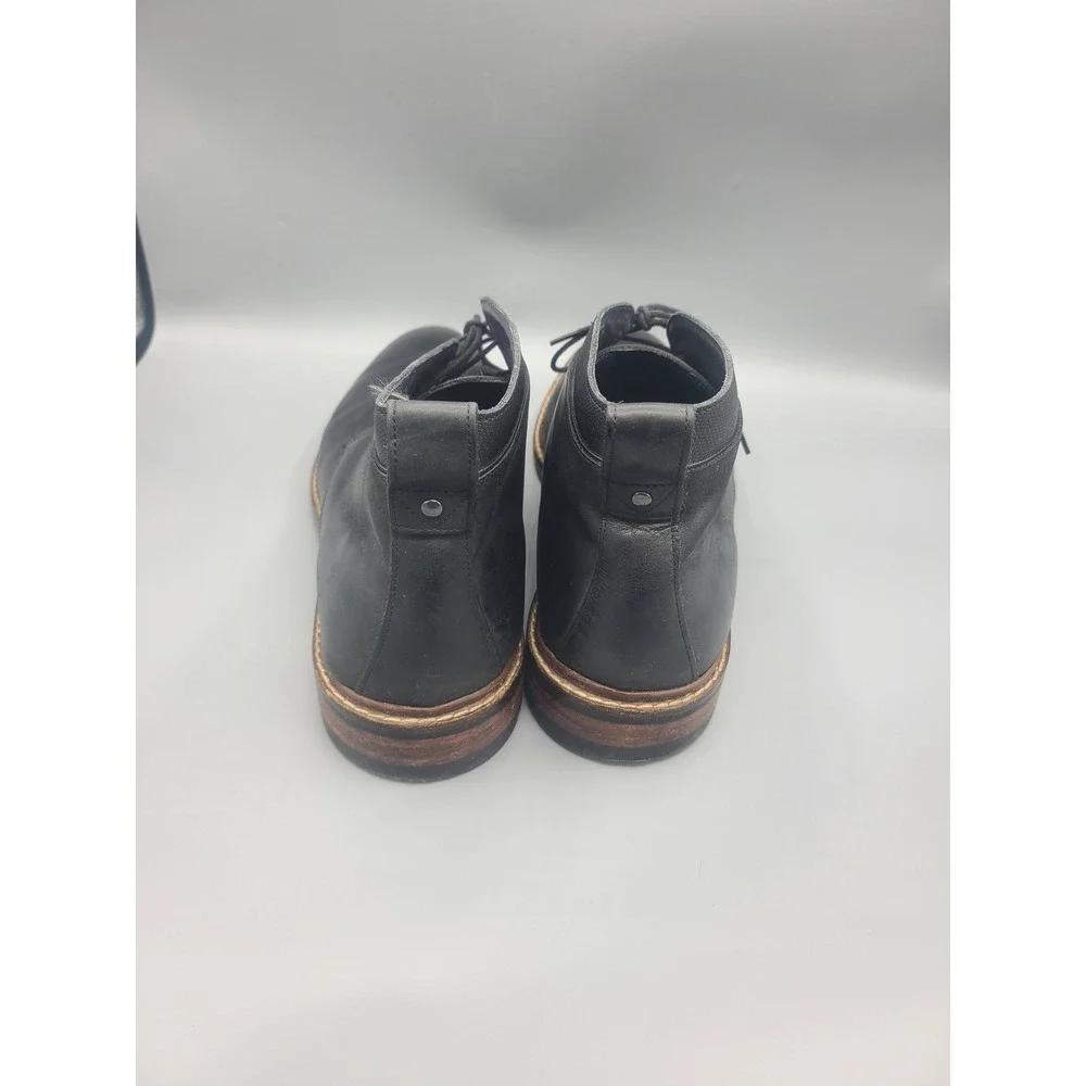 Cole Haan Men's Cambridge Chukka Black Leather boots‎ size 14