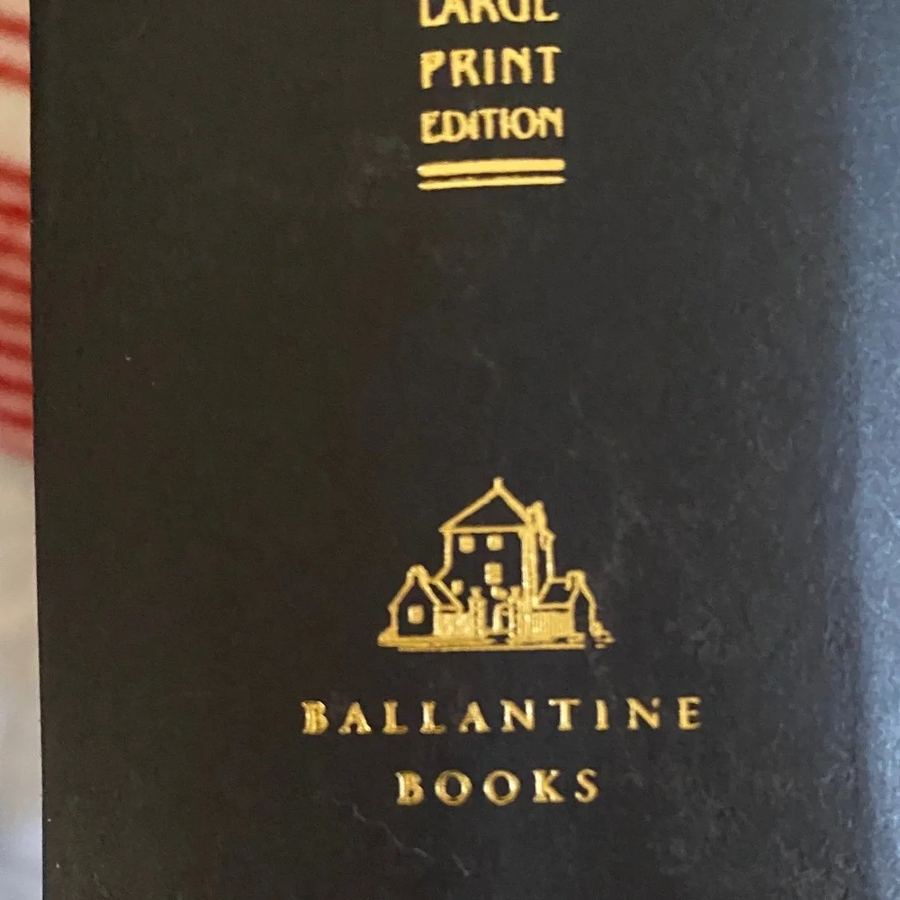 Ballantine Books elegant black