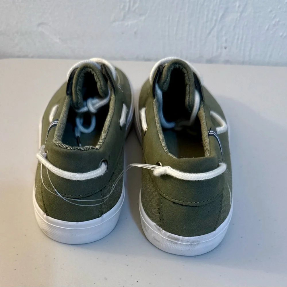 Nautica Men's Green Canvas Shoes
