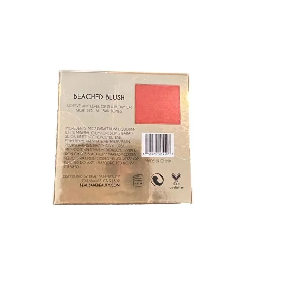 Beau Babe Beauty Coral Blush Makeup
