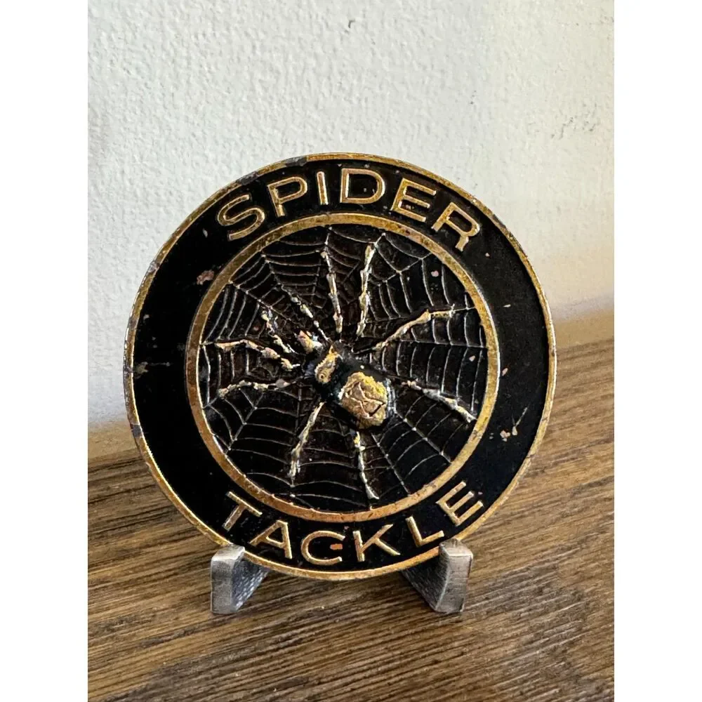 Very RARE Spider Tackle belt buckle GM products must see