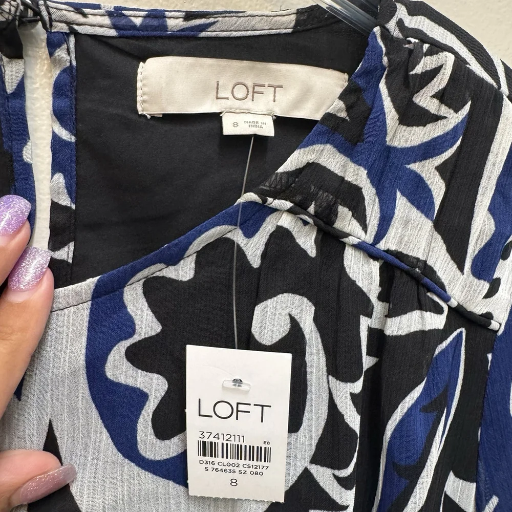 LOFT smoke paisley