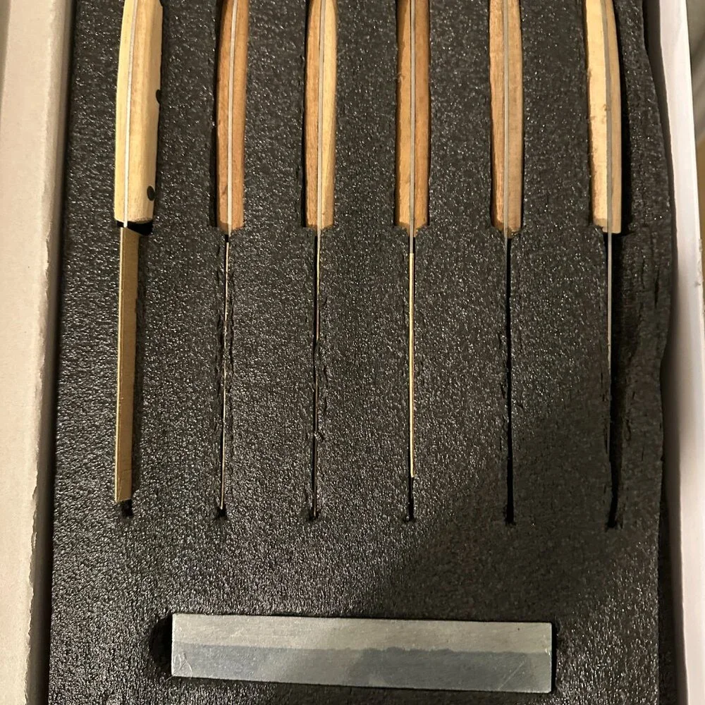 Schmidt Bros Acacian No. 3 Complete 15-Piece Knife Set w/ Magnetic Block & Box
