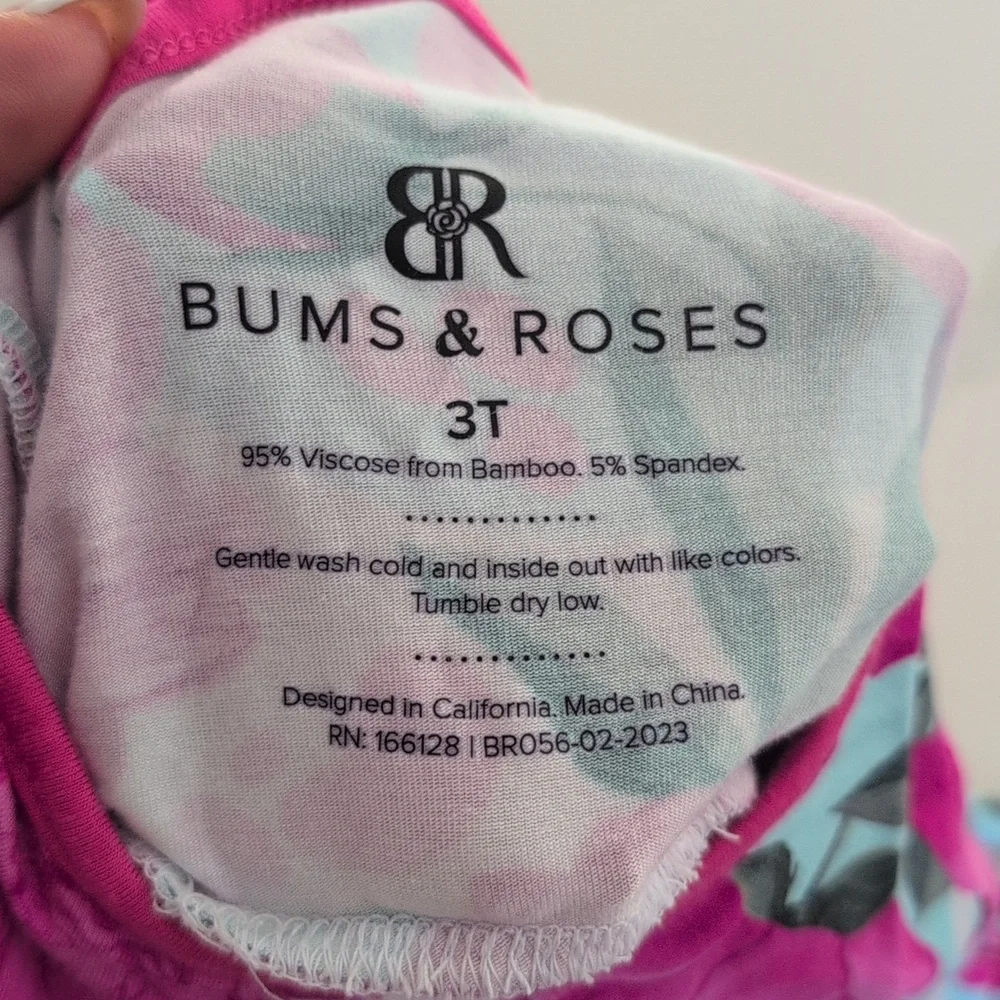 Bums and Roses pretty pink