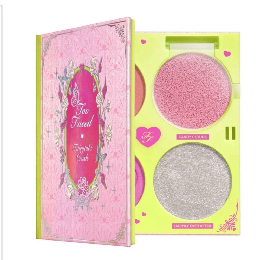 Too Faced New Fairytale Crush Limited Edition Blush and Highlighter Pallet