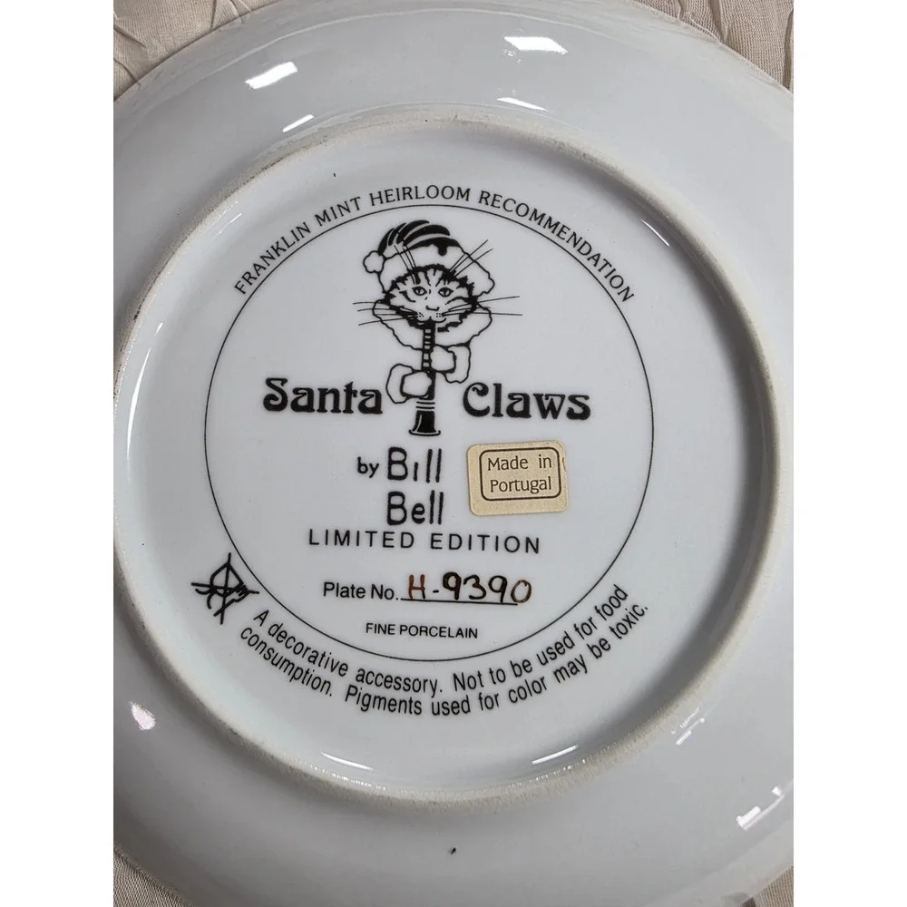 Bill Bell cat plate