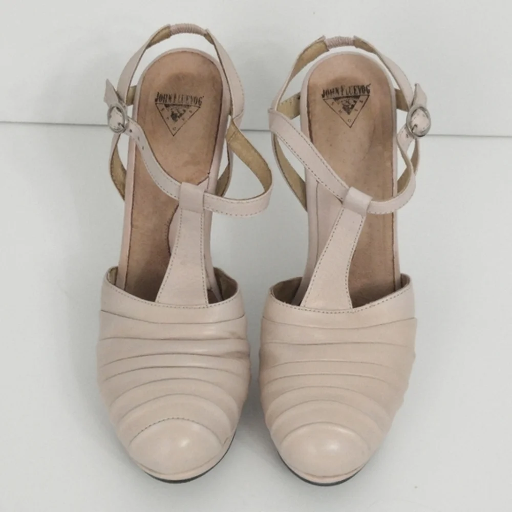 John Fluevog pale blush