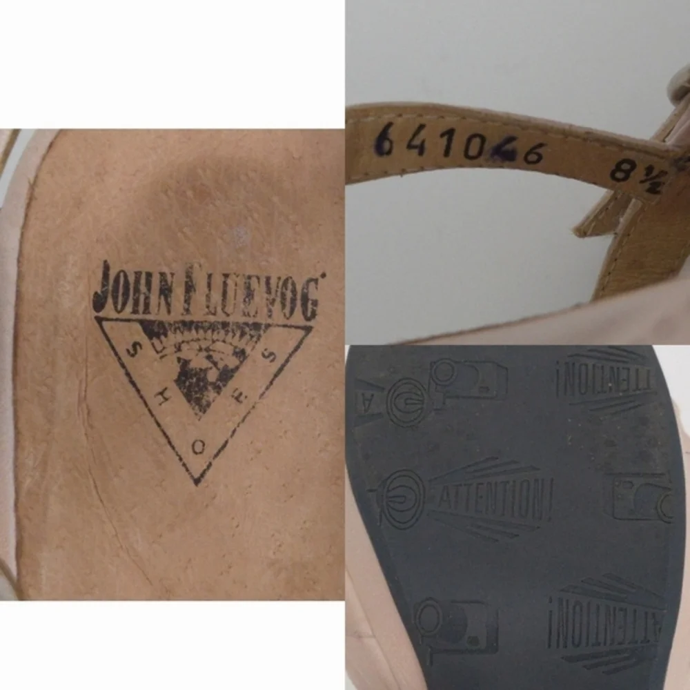 John Fluevog pale blush