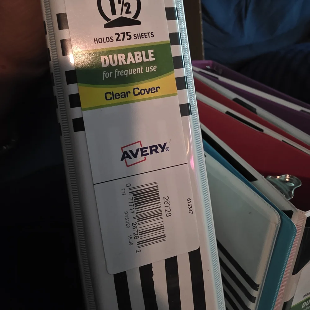 Avery organize your