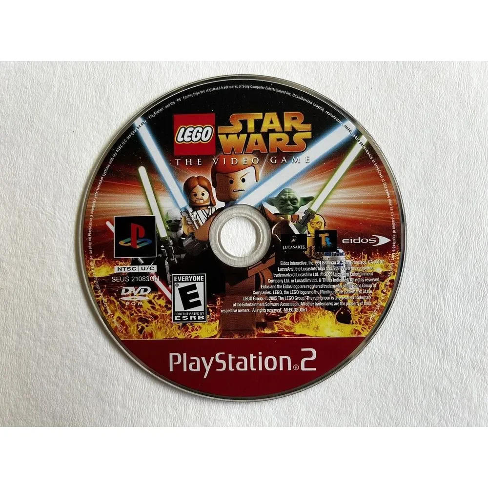 LEGO Star Wars: The Video Game (Sony‎ PlayStation 2, 2005) - DISC ONLY!!!