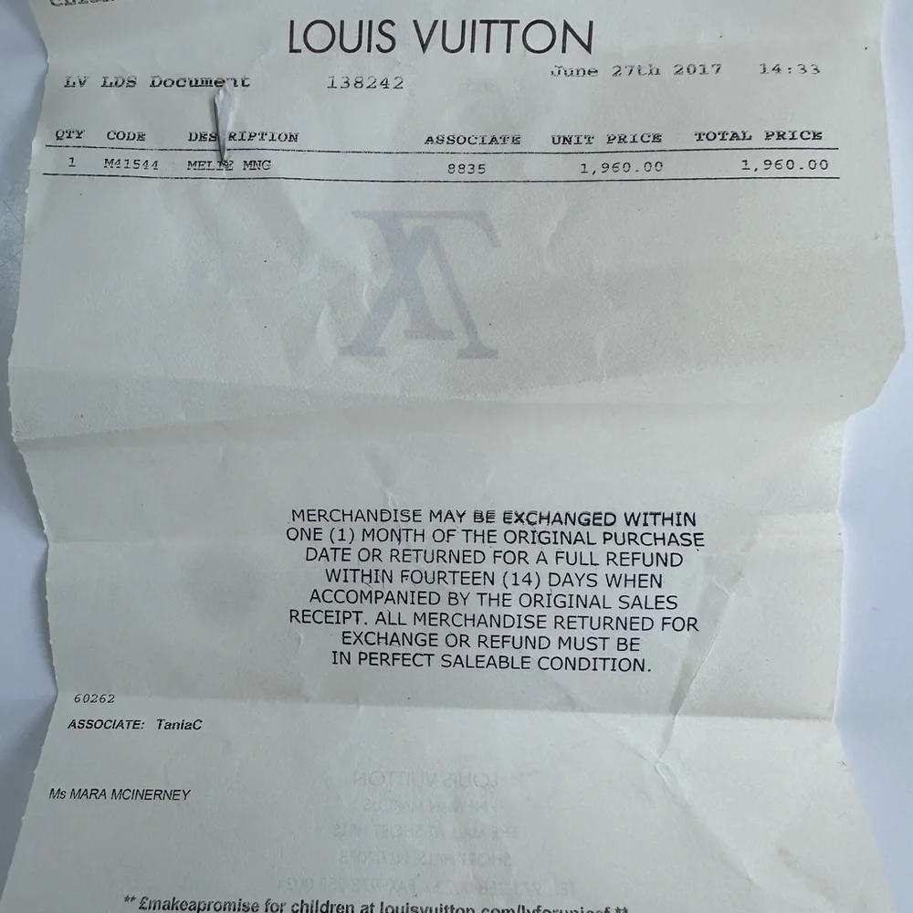 Louis Vuitton Melie