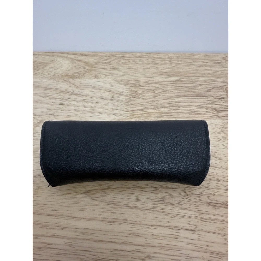 Ray Ban‎ Sunglasses Case Black Snap Hard Side Felt Lined Glasses Logo #38