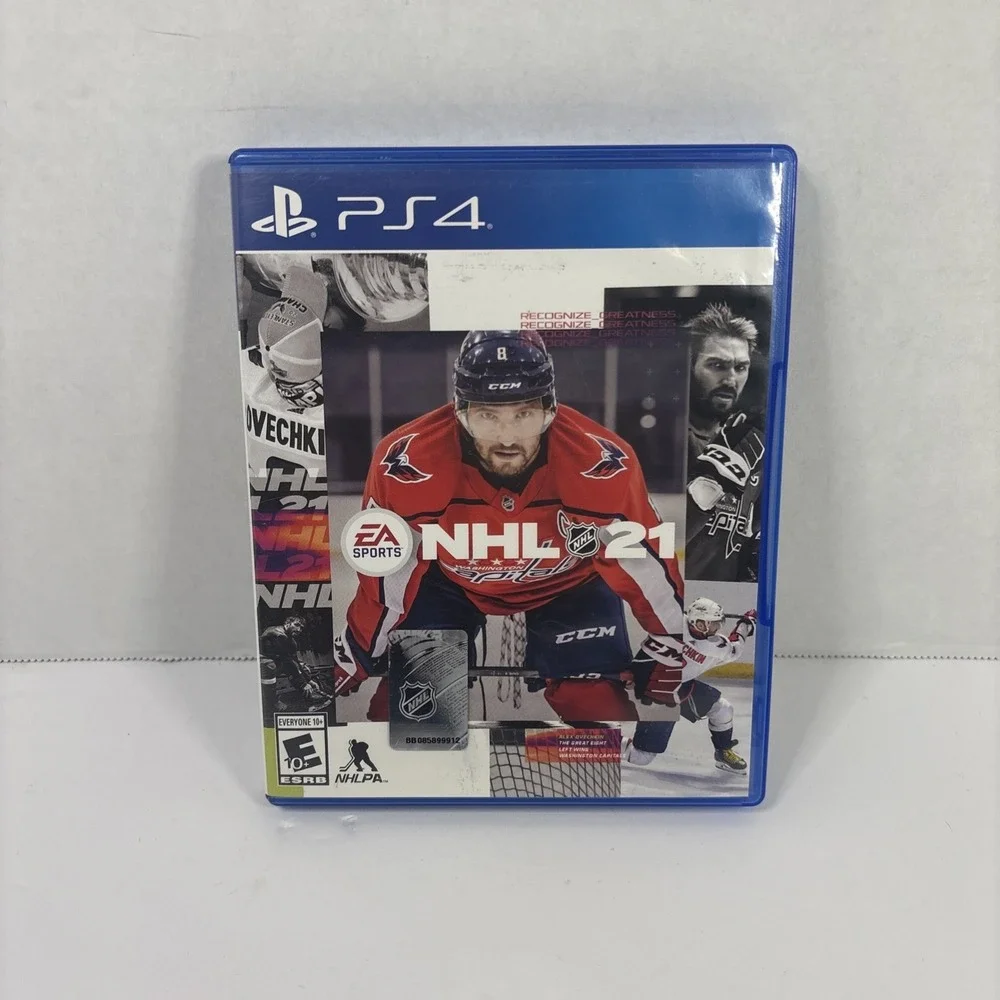 NHL 21 PS4 PlayStation 4 Game Good Condition Disc & Case Tested