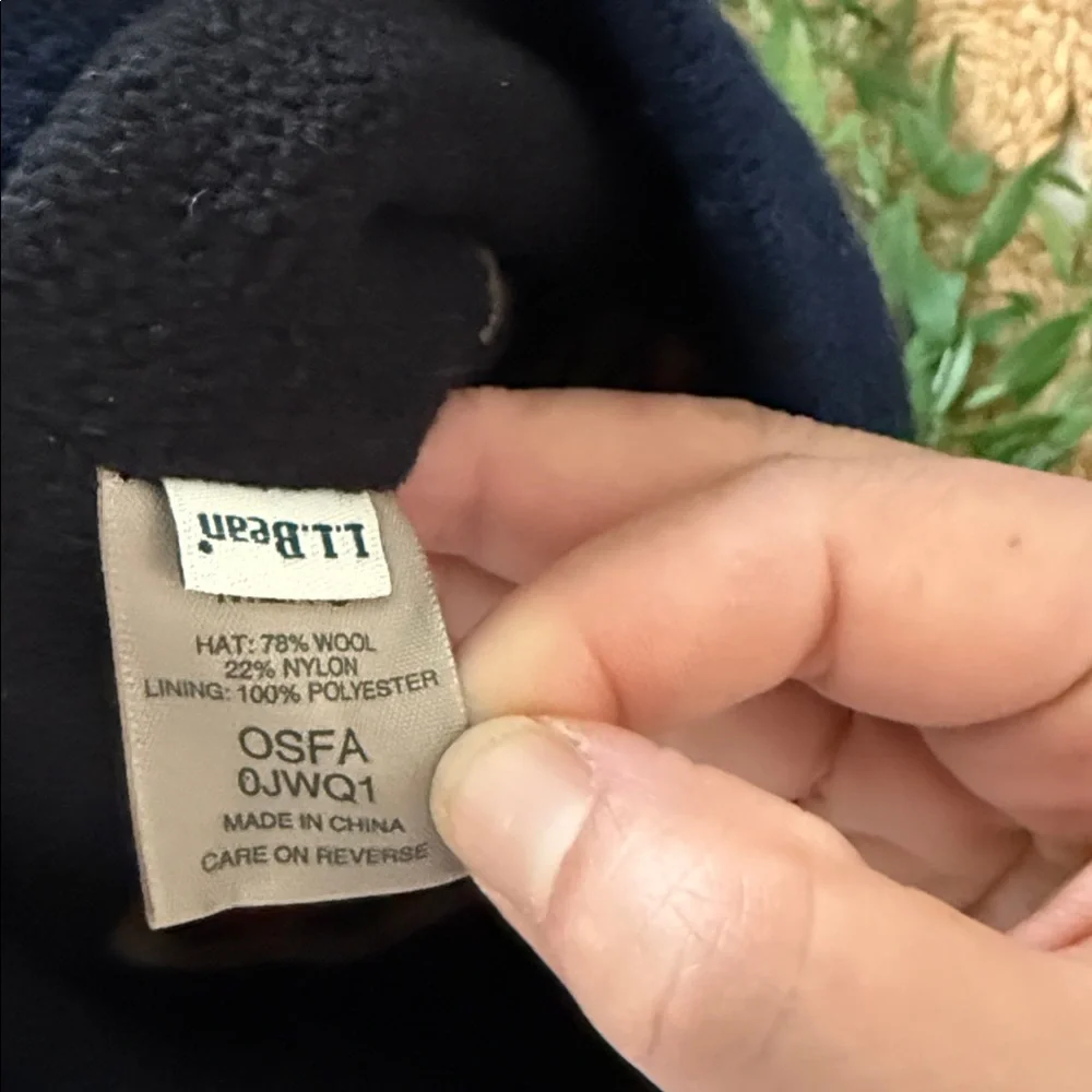 L.L. Bean soft navy