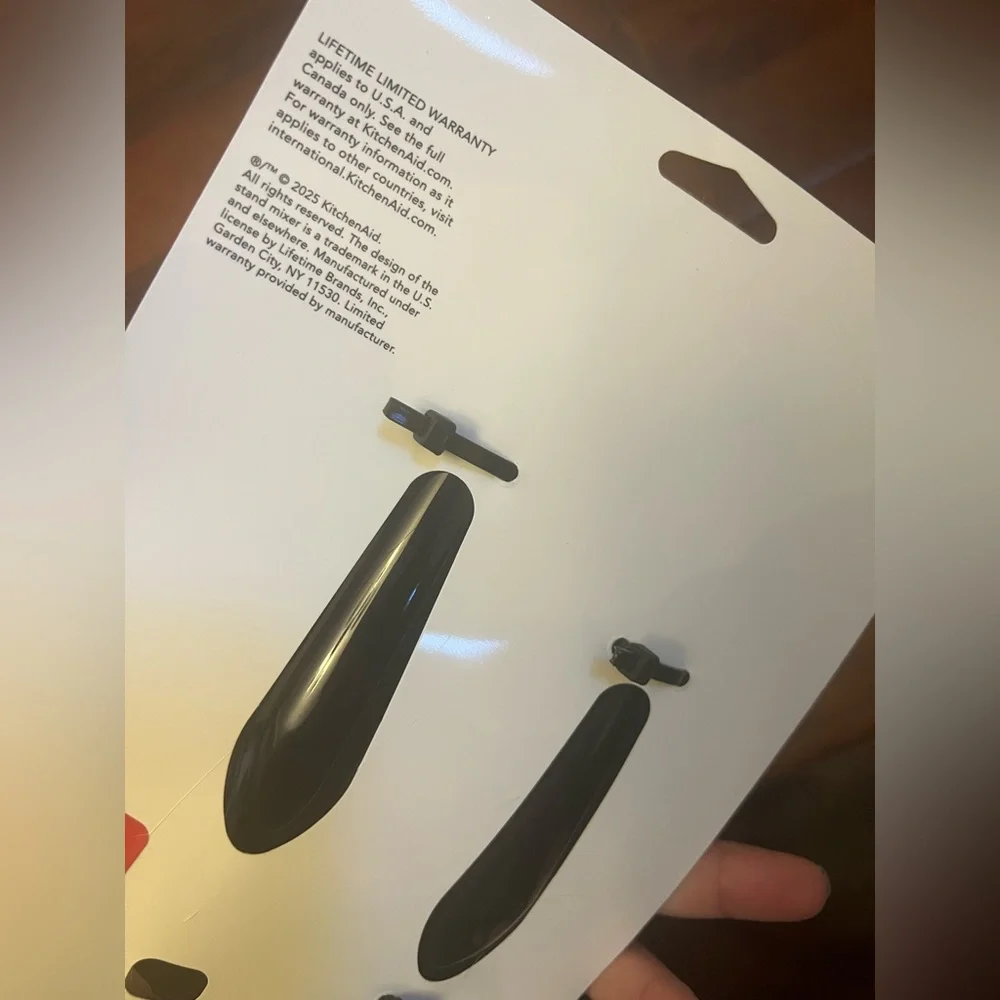 KitchenAid black piece