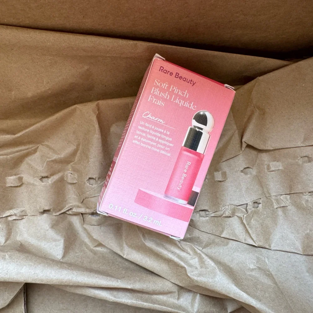 NWT Rare Beauty NEW Soft Pinch Liquid Blush Mini in Charm