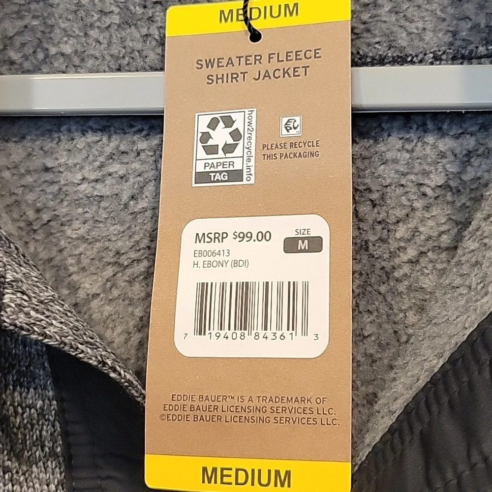 Eddie Bauer •sweater fleece