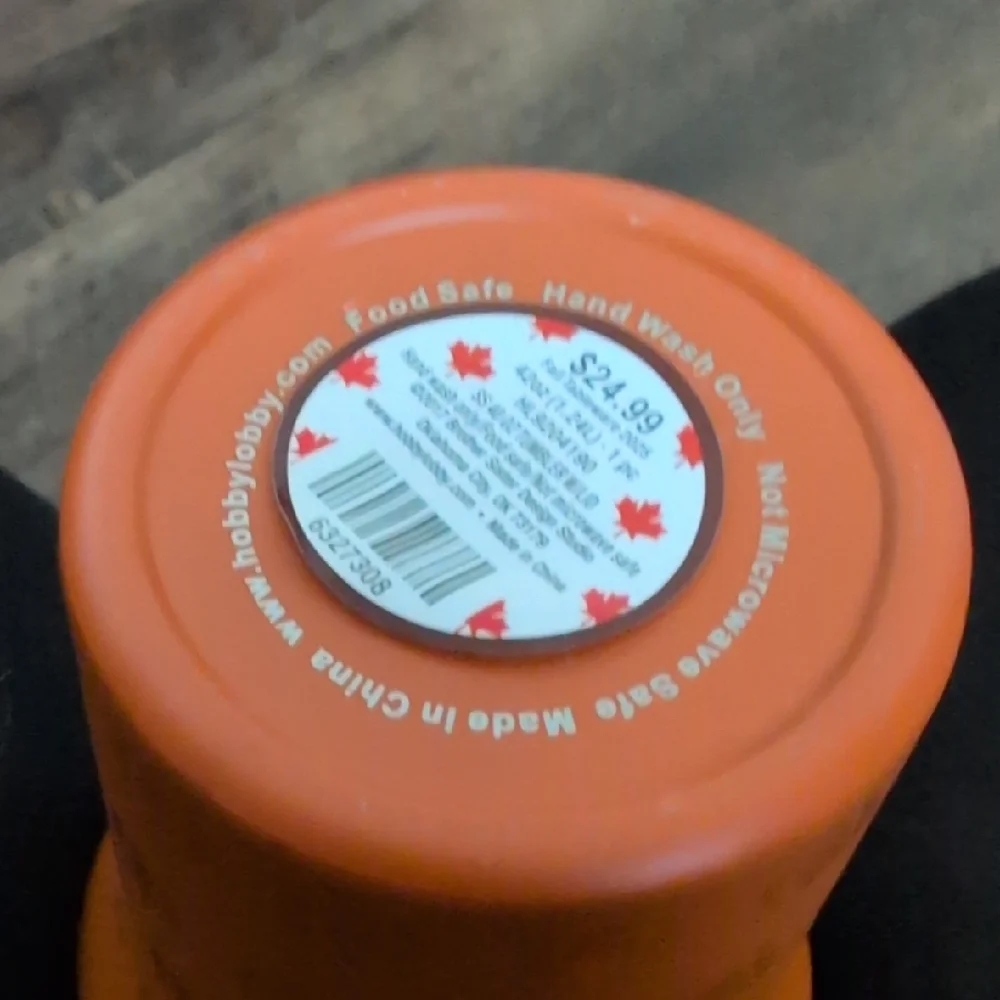 N/A durable orange