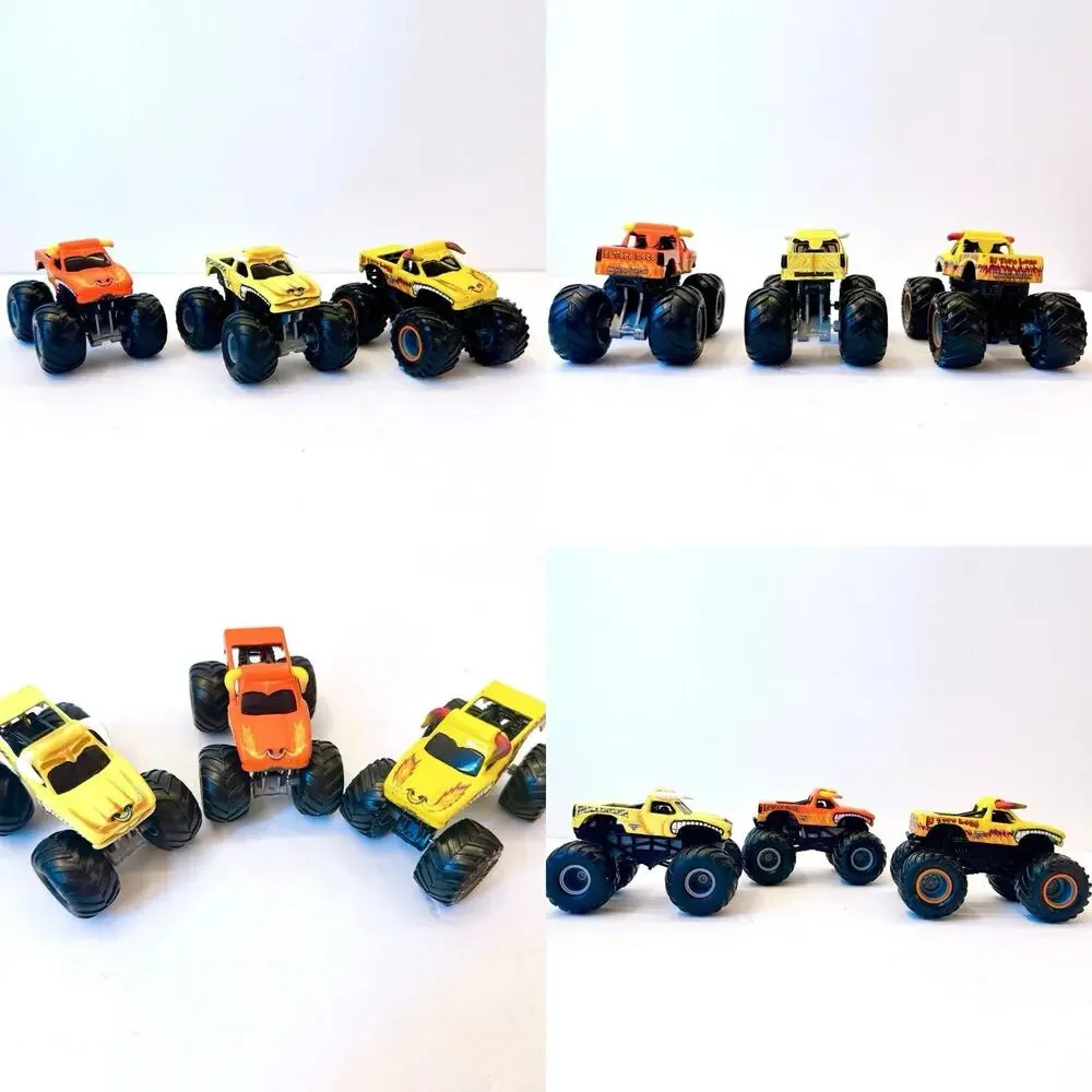 Hot Wheels Monster Jam Die-Cast Truck El Toro Loco 1:64‎ Scale Lot Of 3 Car Toys