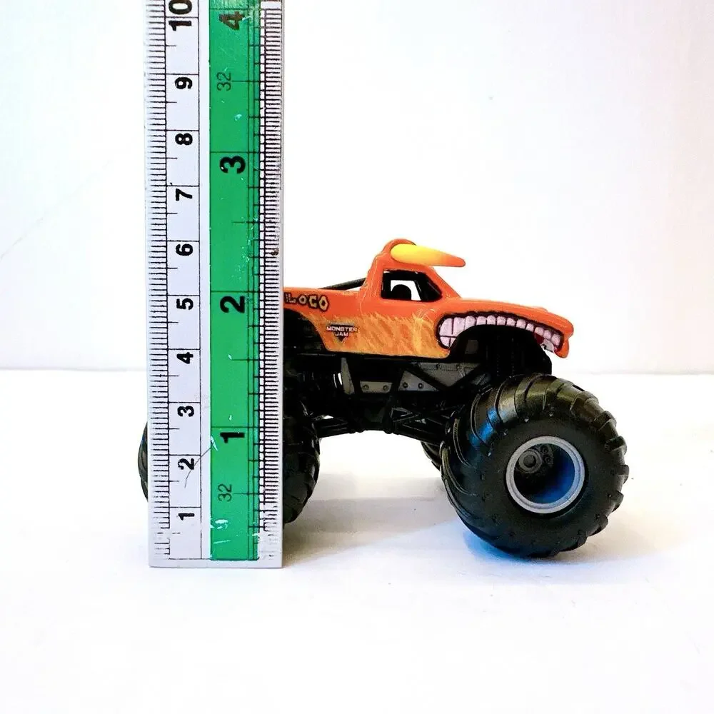 Hot Wheels Monster Jam Die-Cast Truck El Toro Loco 1:64‎ Scale Lot Of 3 Car Toys