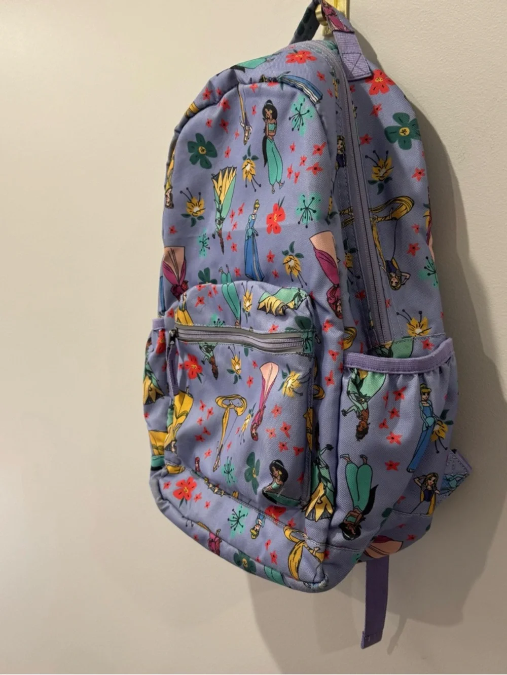 Hanna Andersson x Disney Princess Purple Backpack