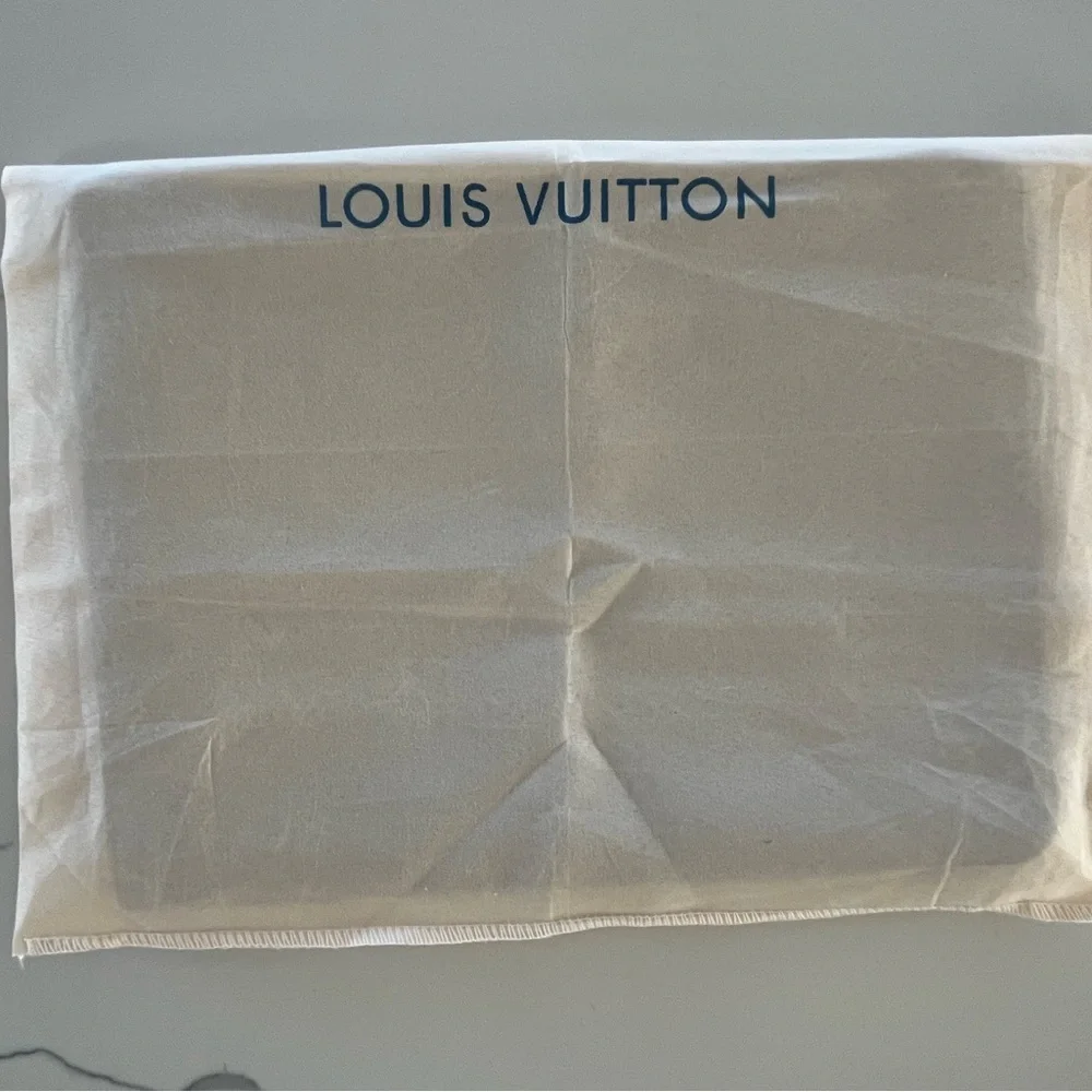 Louis Vuitton Laptop Sleeve Pouch Vintage 1982 Monogram Poche Document Portfolio
