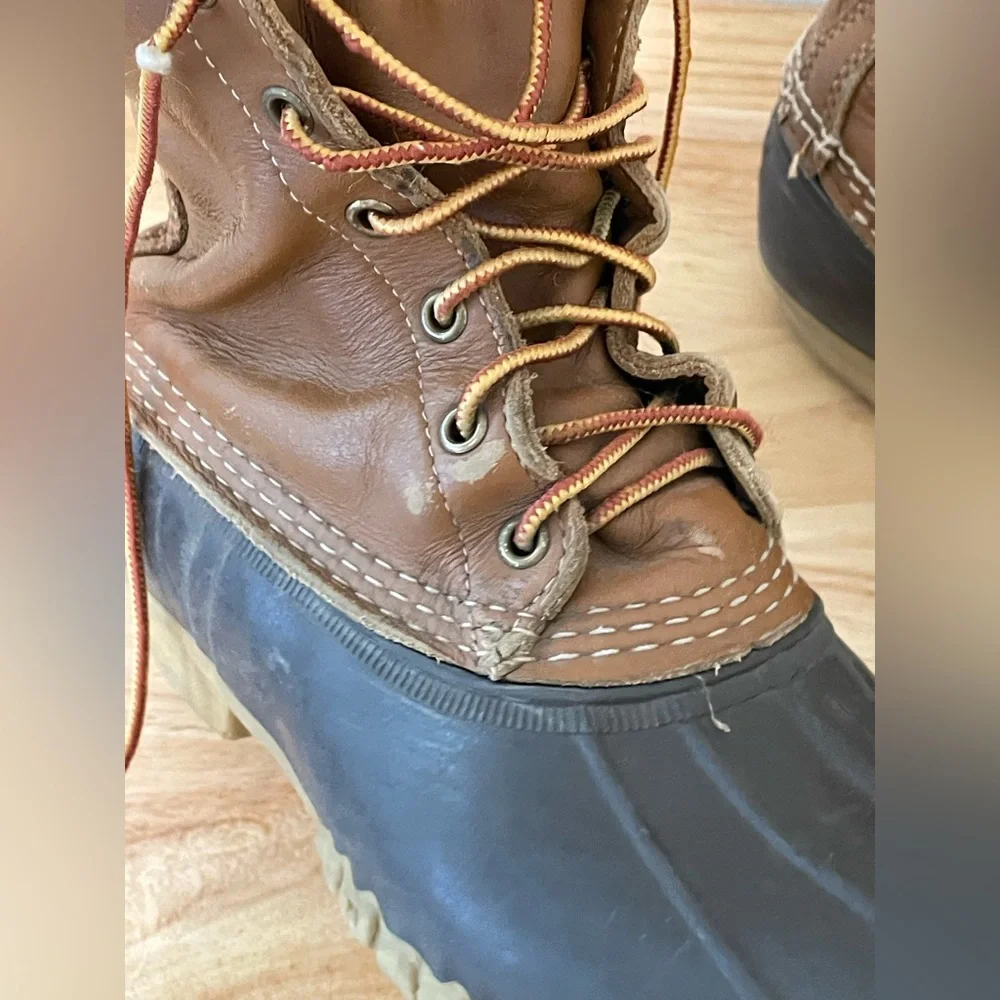 L.L. Bean worn throughout lace