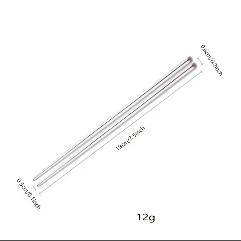 Chopsticks reusable stainless