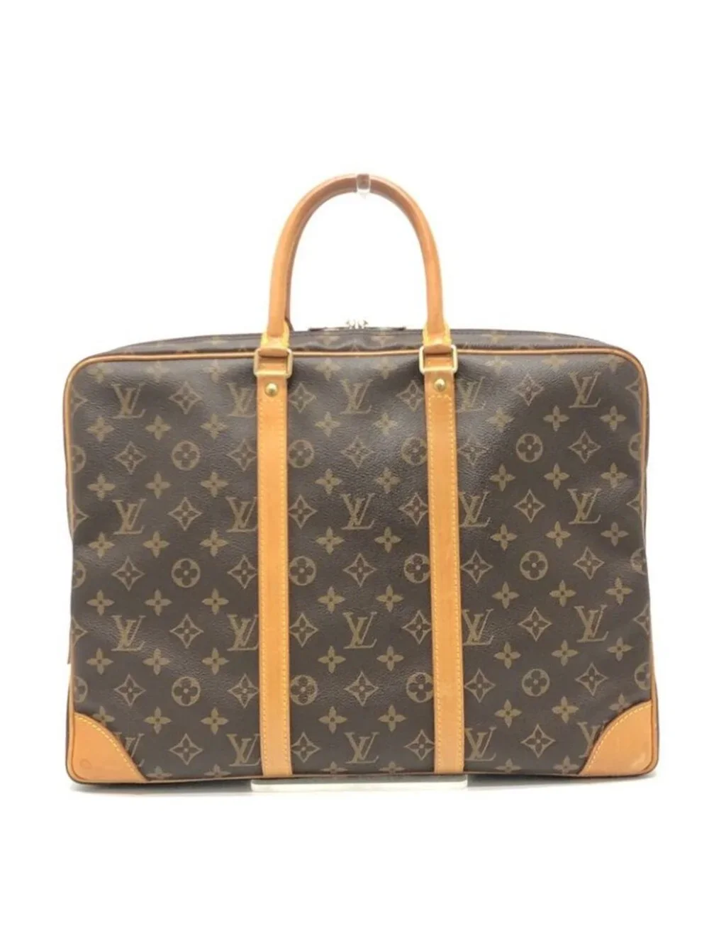 Louis Vuitton Business Bag Porte Documents Voyage Monogram Canvas Brown