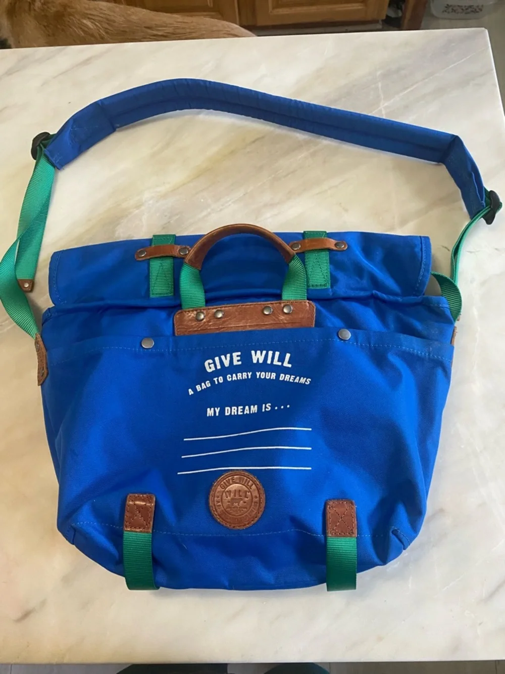 Will Leather Goods durable blue