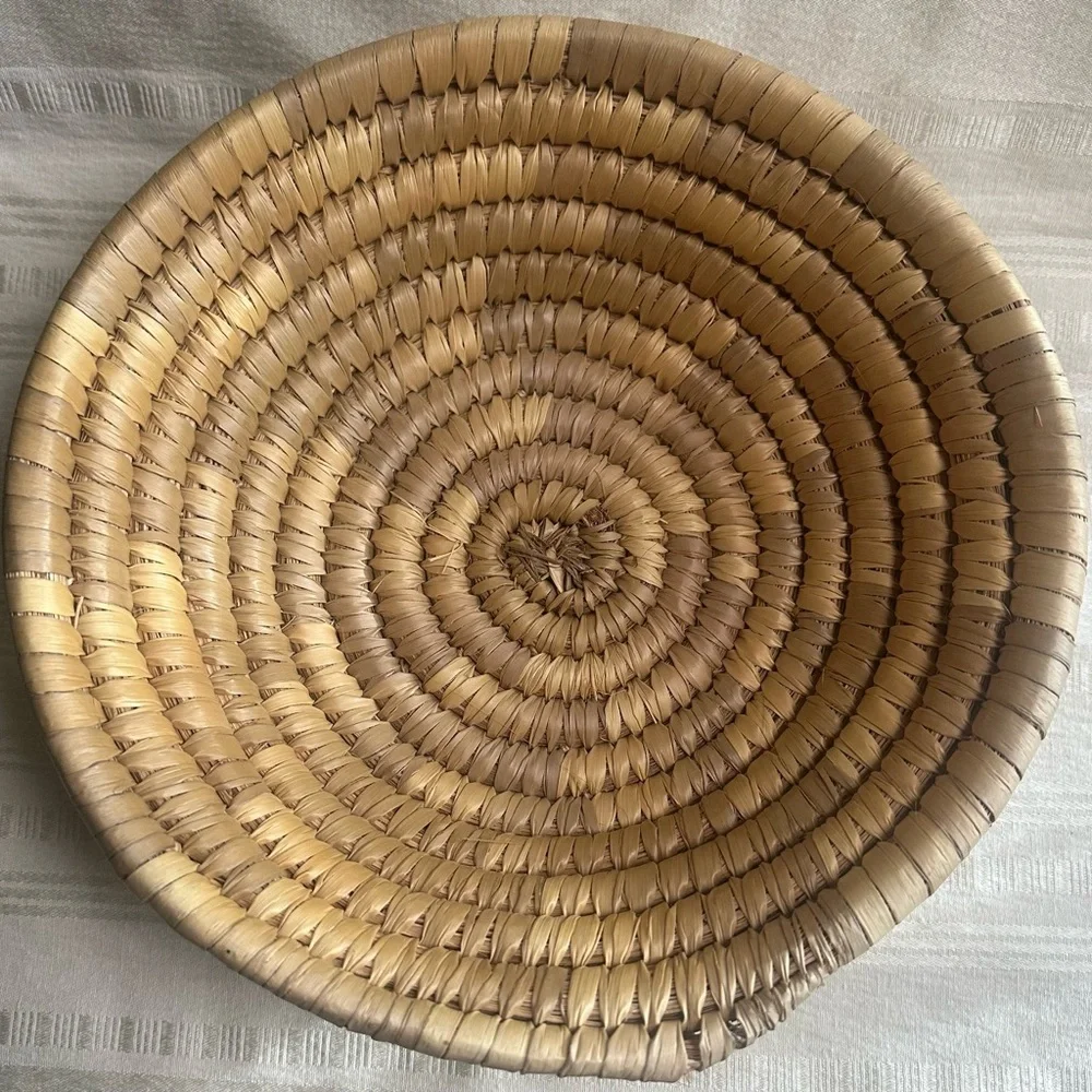 Handmade warm basket