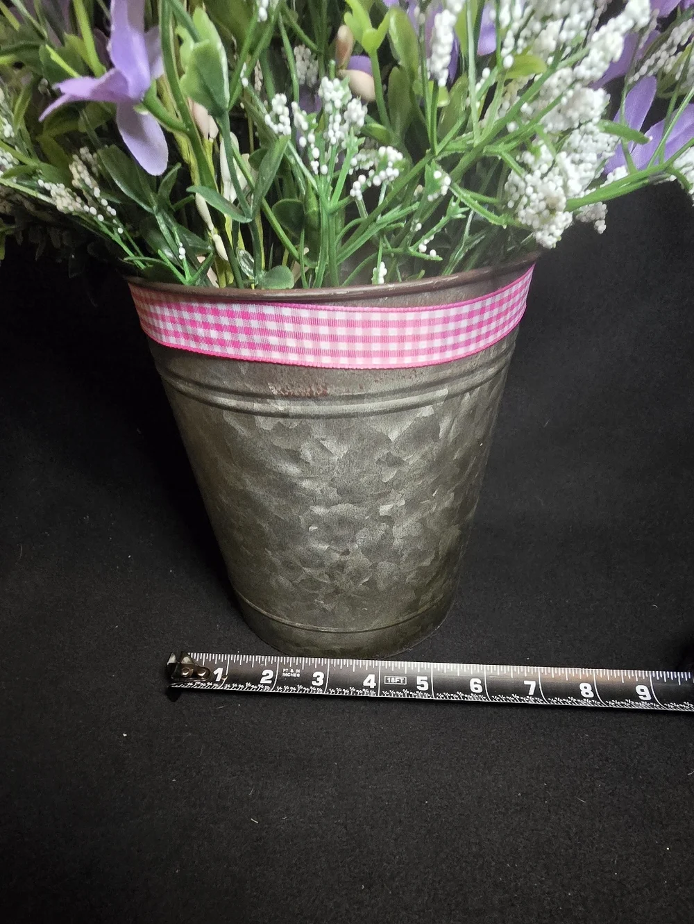 Handmade charming galvanized
