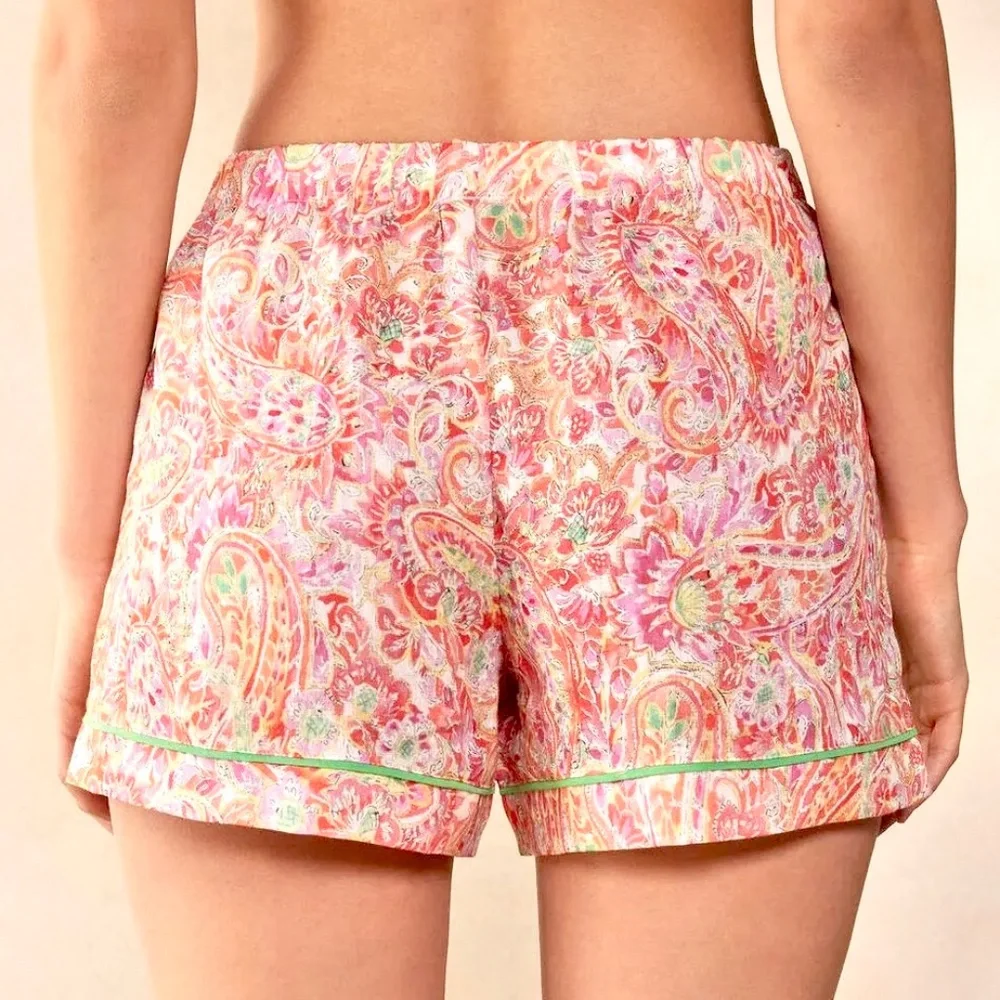 INTIMISSIMI Summer Journey Linen Short Pajamas Set - M