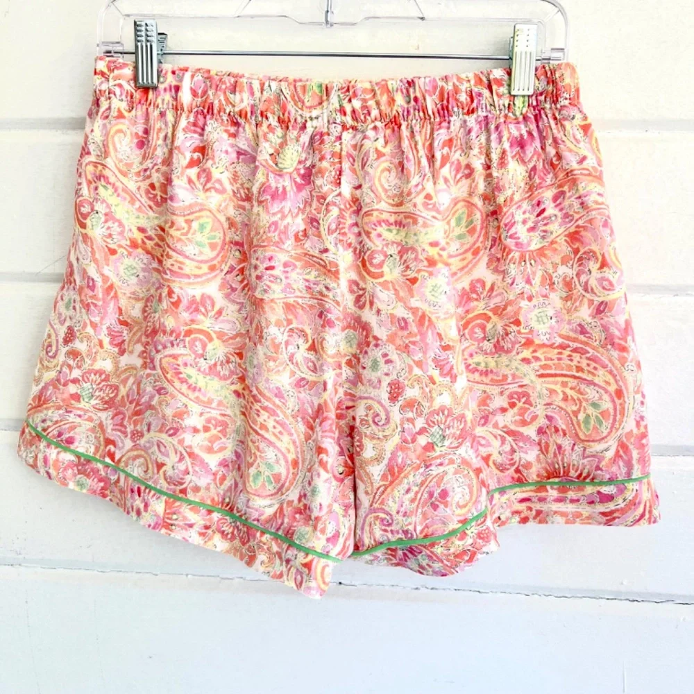 INTIMISSIMI Summer Journey Linen Short Pajamas Set - M