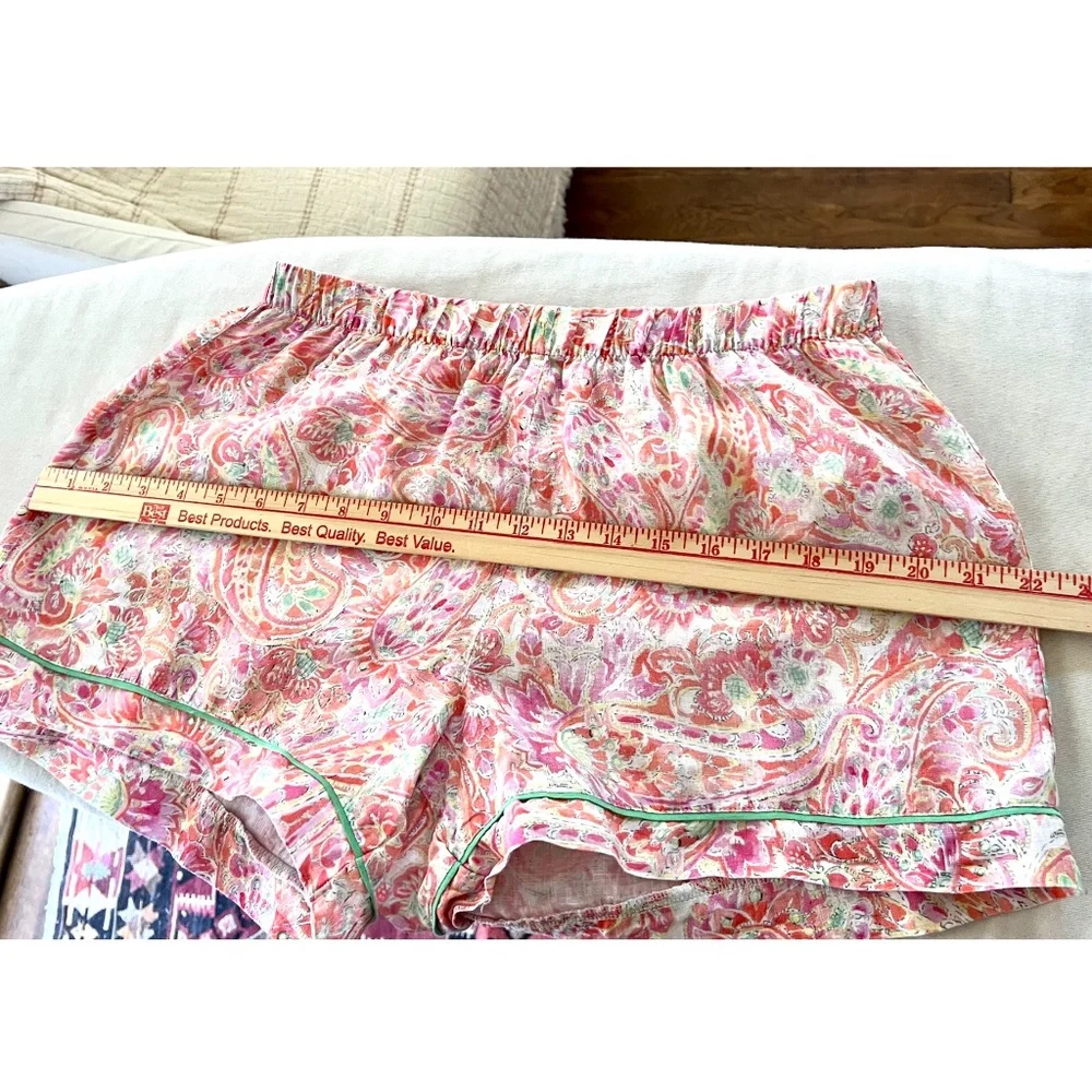 INTIMISSIMI Summer Journey Linen Short Pajamas Set - M