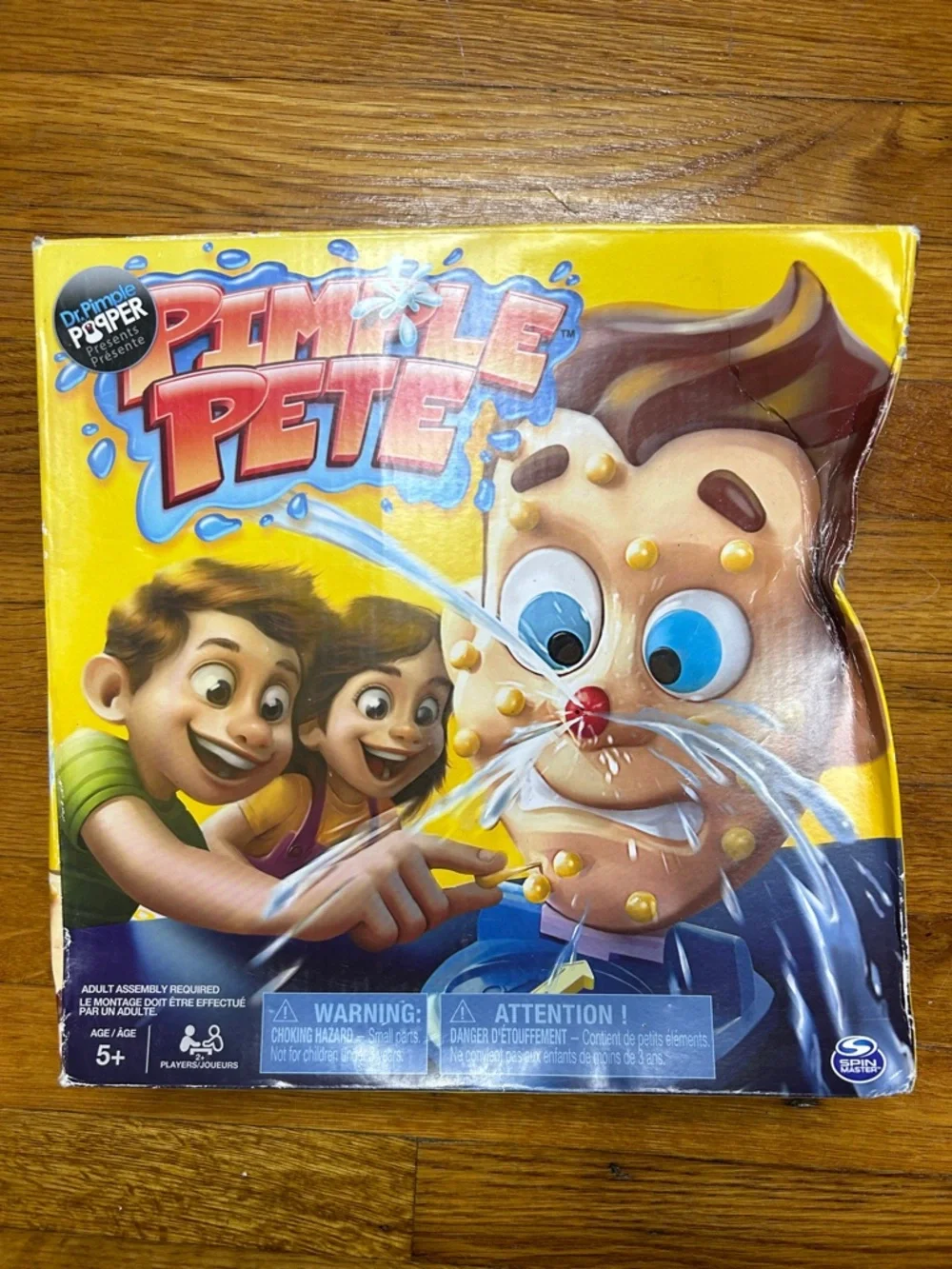 Pimple Pete Interactive Yellow Toy for Small Pets by Dr. Pimple Popper
