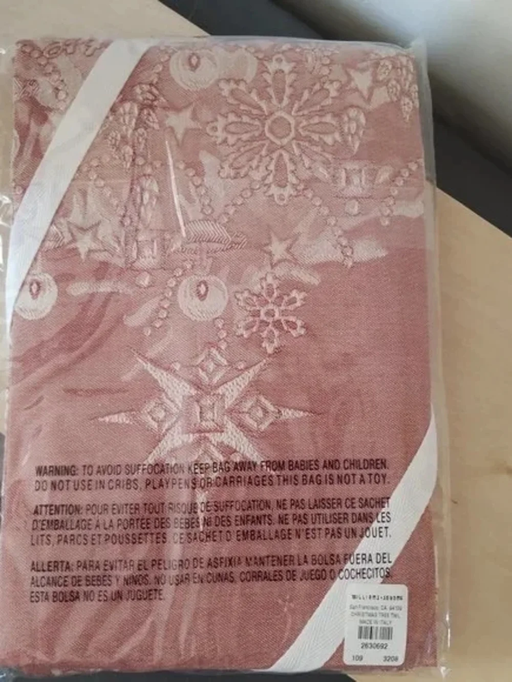 Williams Sonoma absorbent stock