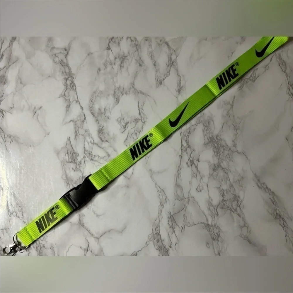 Green & black Nike lanyard