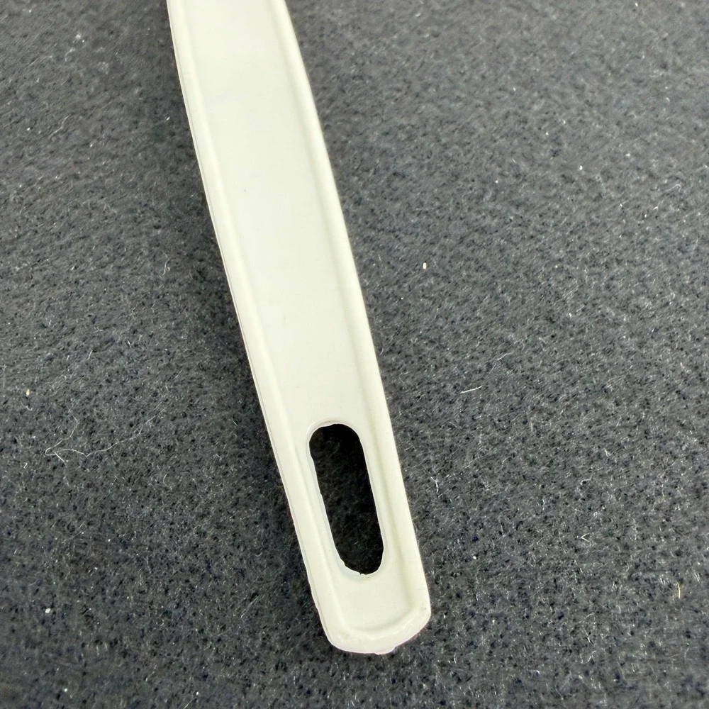VTG‎ Nylon EKCO USA 7 Slotted Spatula Turner Kitchen Utensil White 4in Wide