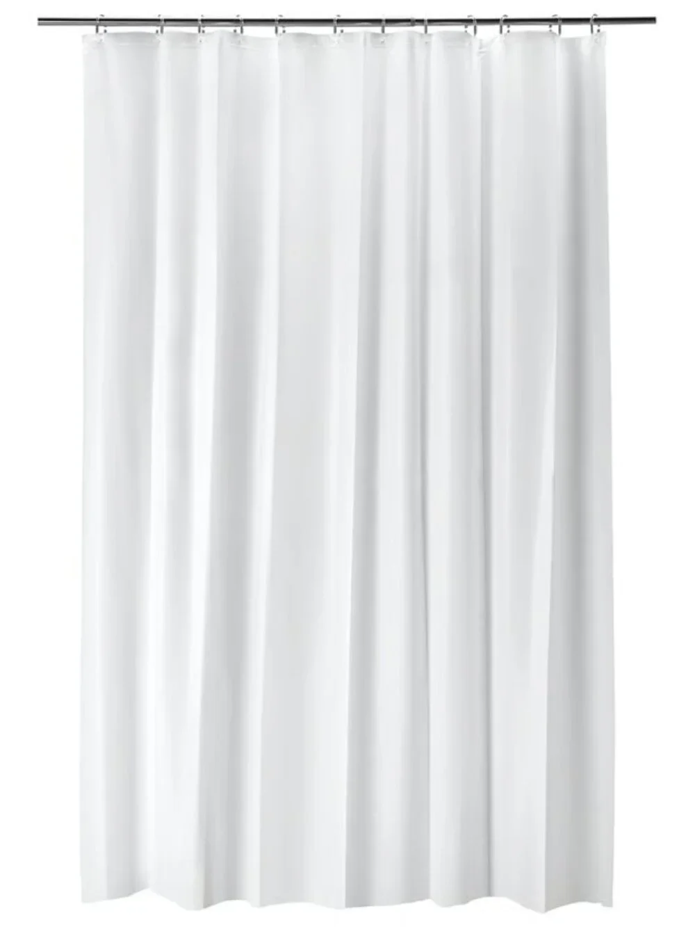 BJÄRSEN 604.437.02/60443702 Shower curtain, white, 71x79 